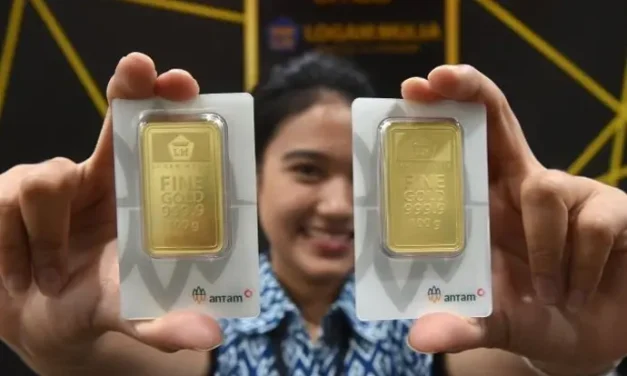 Emas Turun Drastis: UBS, Antam Dan Galeri24 Merosot Hari Ini