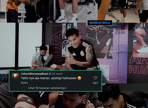 Witan Sulaeman Pamer Tato Baru! Rizky Ridho: Cepat Luntur