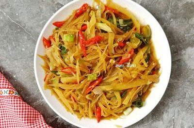 Bumbu Meresap! Cara Membuat Tumis Gandul Yang Lezat