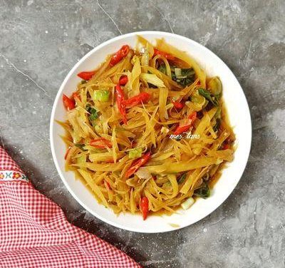 Bumbu Meresap! Cara Membuat Tumis Gandul Yang Lezat
