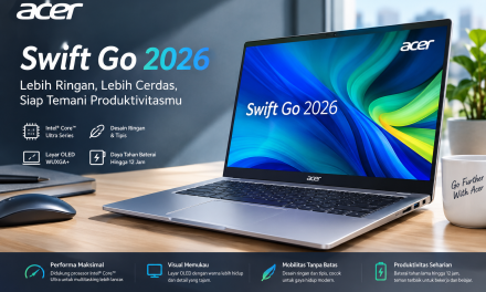 Tipis Makin Gahar! Acer Swift Go 2026 Bawa Performa AI